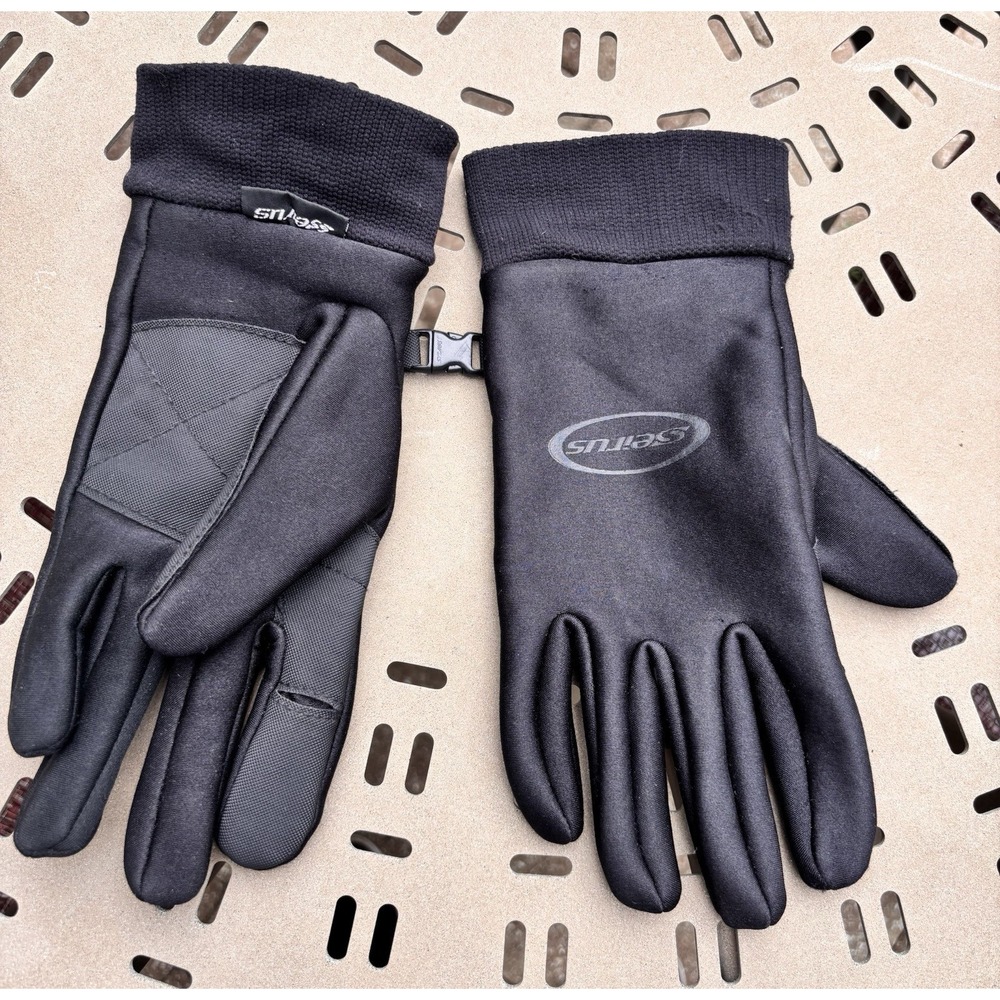 Seirus Original All Weather Gloves Black Men's Large Winter Cold Weather Work